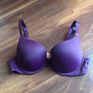 VICTORIA'S SECRET Purple Underwire Bra Size 34B